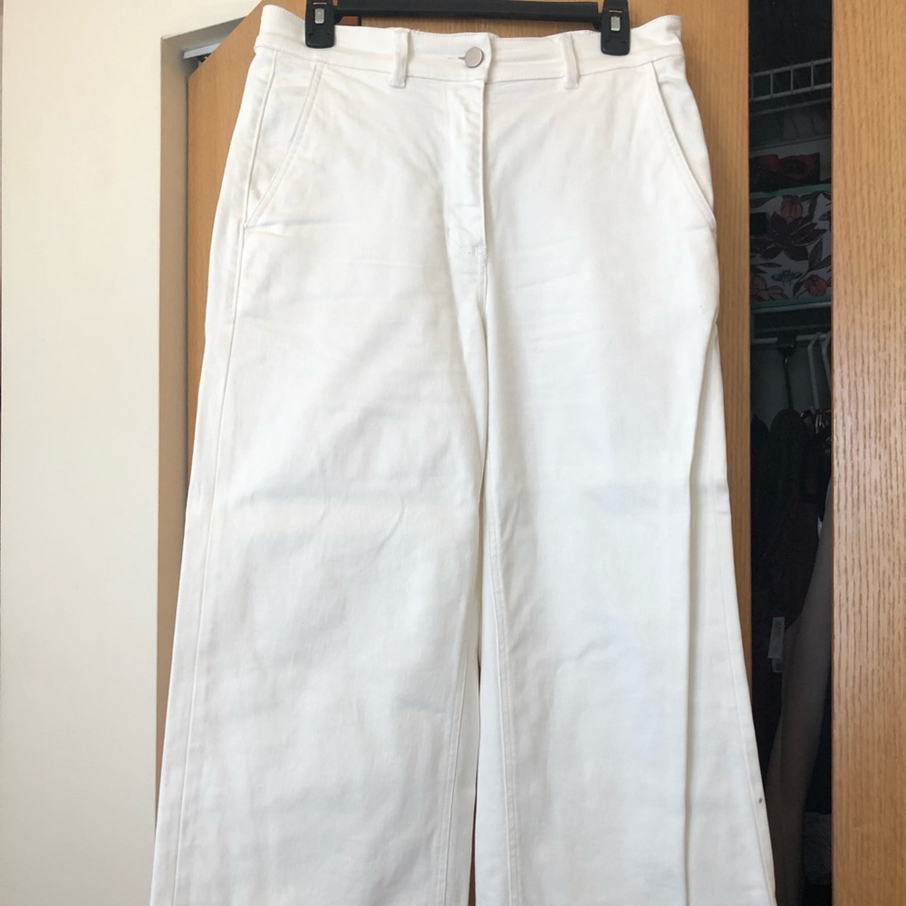 Everlane Wide Leg Crop Pants